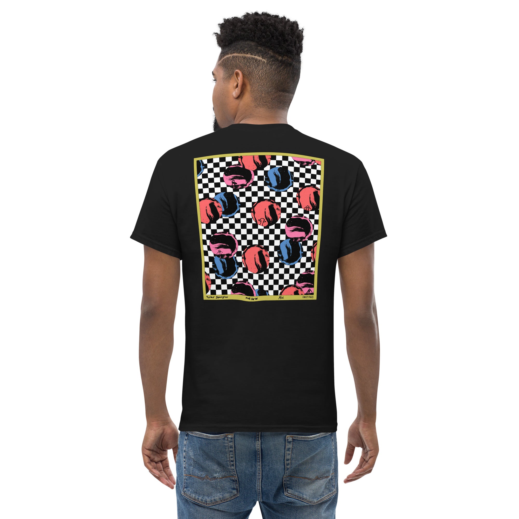 Tyler Spangler x Face This T-shirt [back print]
