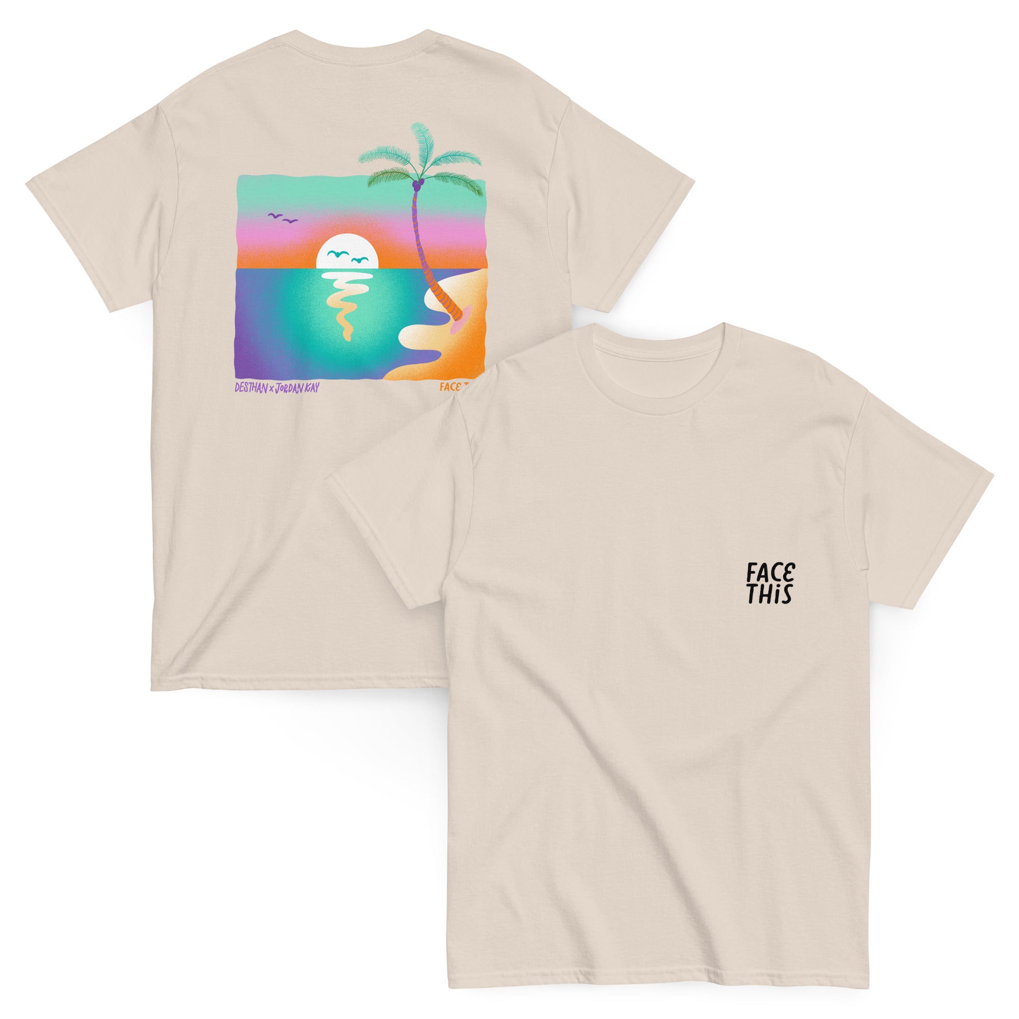 Jordan Kay x Face This T-shirt [back]