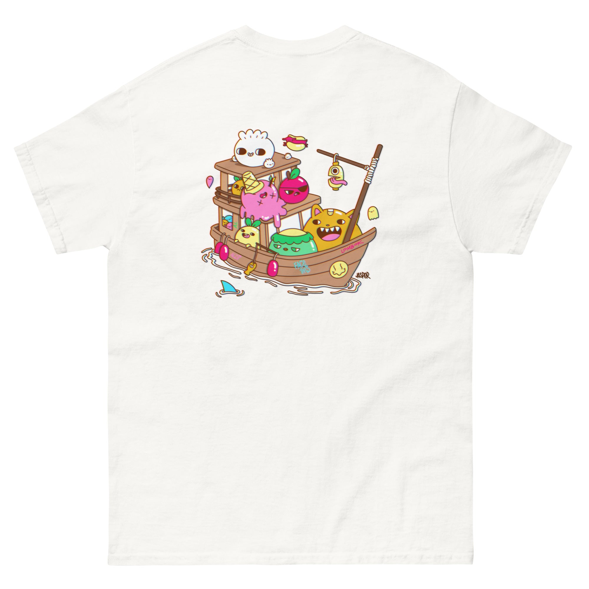 Jasper Wong T-shirt [back] | Face This
