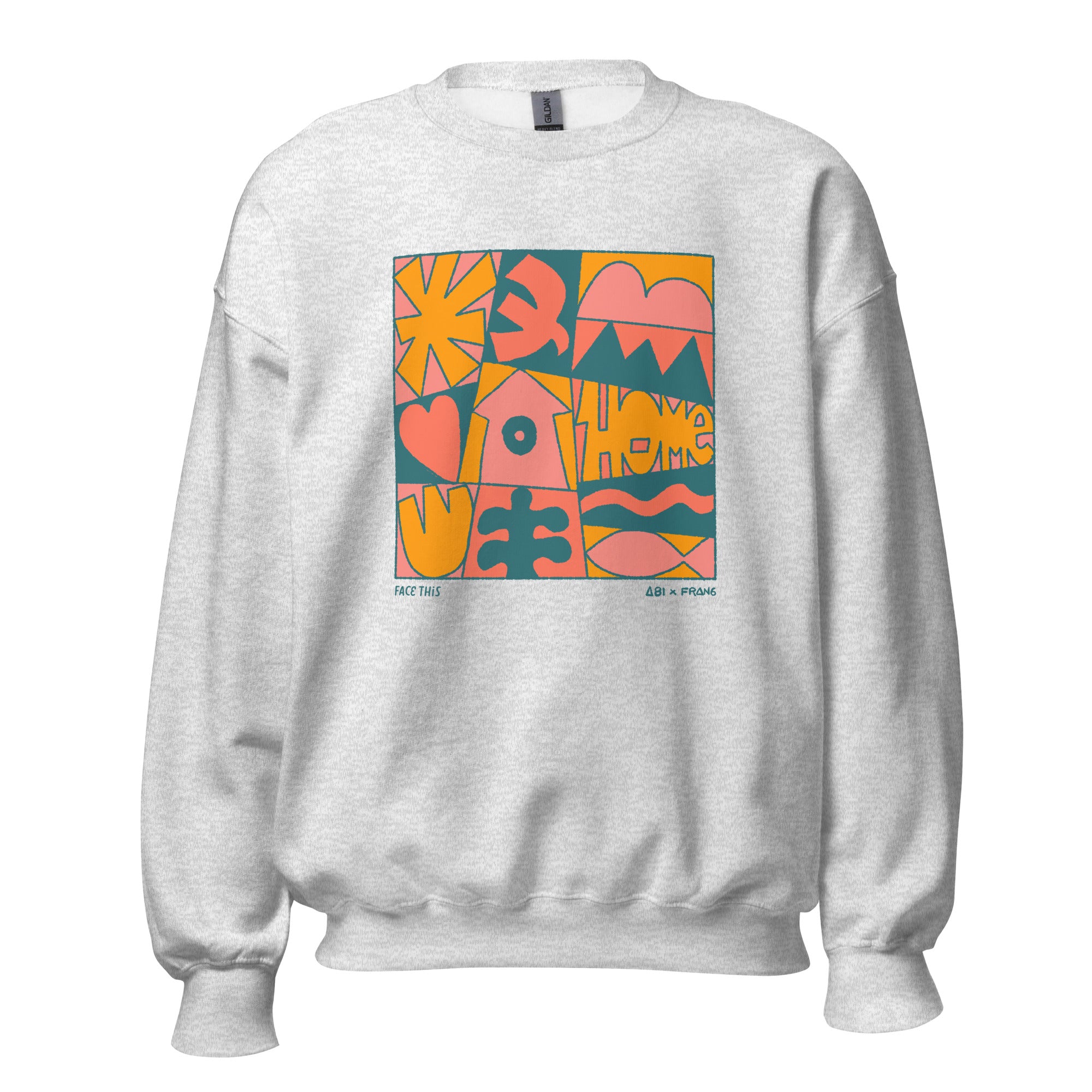 Fran6 x Abi (6) Face This sweater