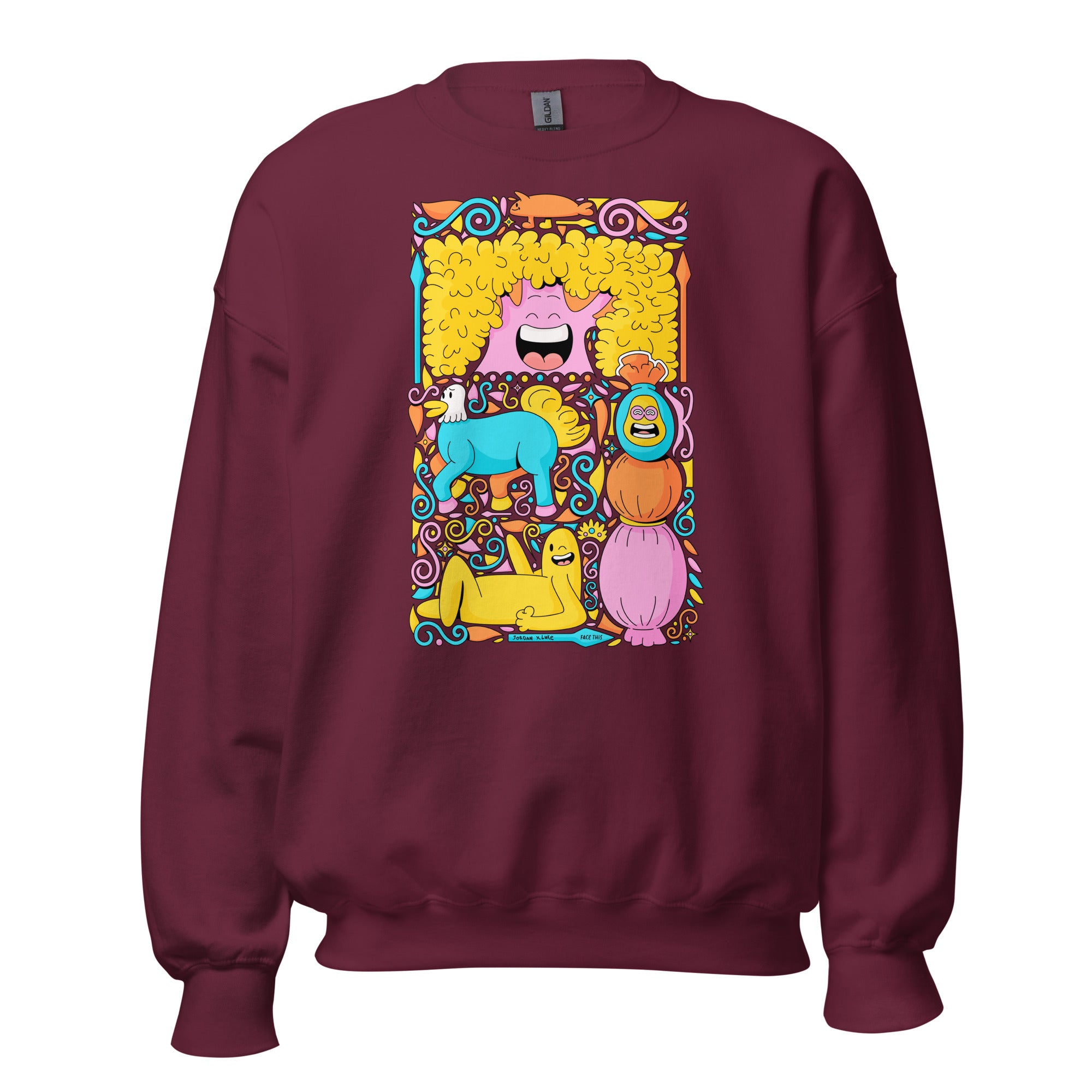 Maroon / S
