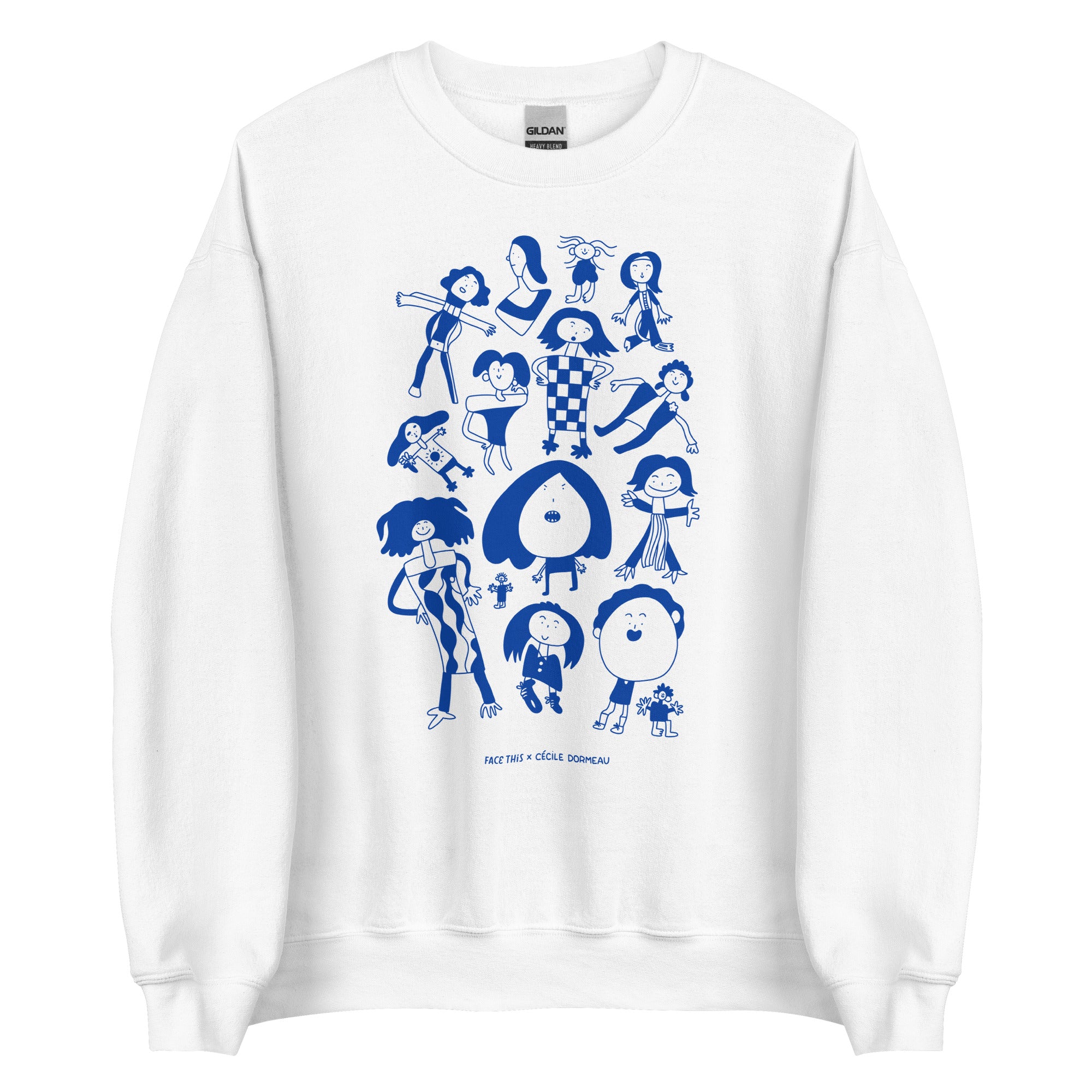Cécile Dormeau x Face This sweater