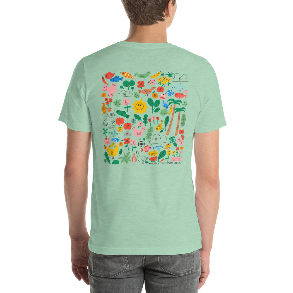 Heather Prism Mint / XS