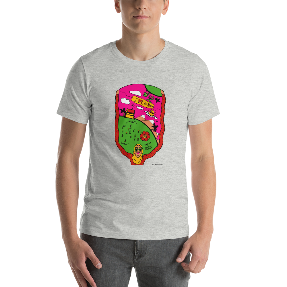 Areeba Siddique x Taupan x WePresent x Face This T-shirt